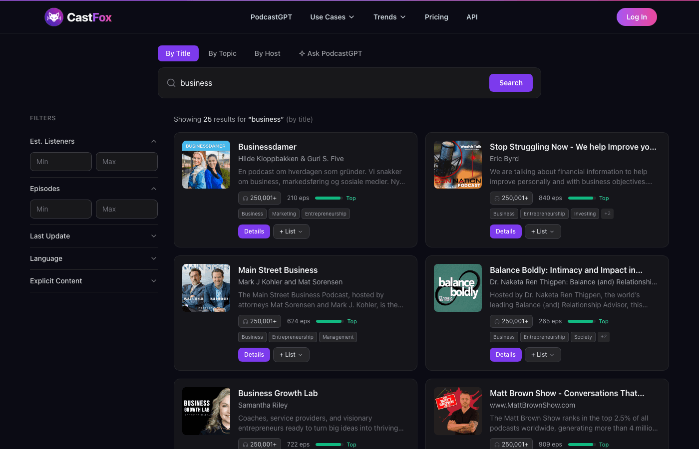 Search & Discover