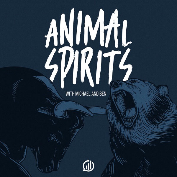 Animal Spirits podcast cover art - one of the best finance and investing podcasts to be a guest on in 2026