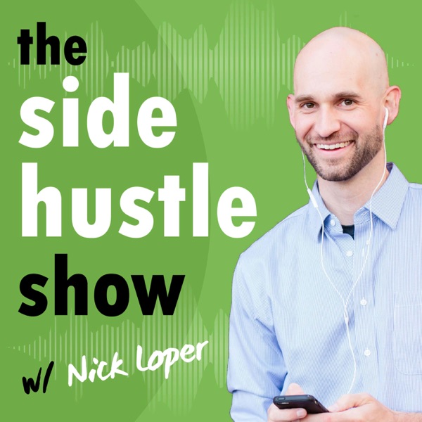 The Side Hustle Show podcast cover art - one of the best creator economy and content business podcasts to be a guest on in 2026
