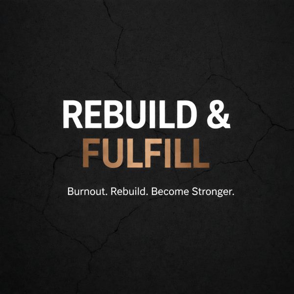 🎙️ Rebuild & Fulfill  Real conversations on burnout, rebuilding, and becoming stronger than before. podcast cover art