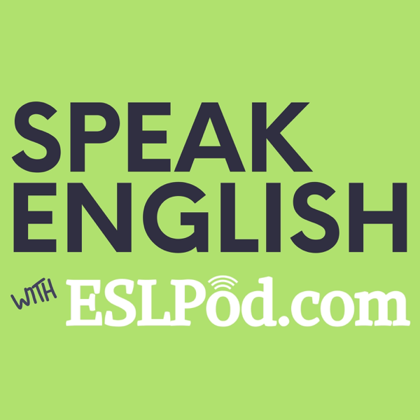 Speak English with ESLPod.com podcast cover art