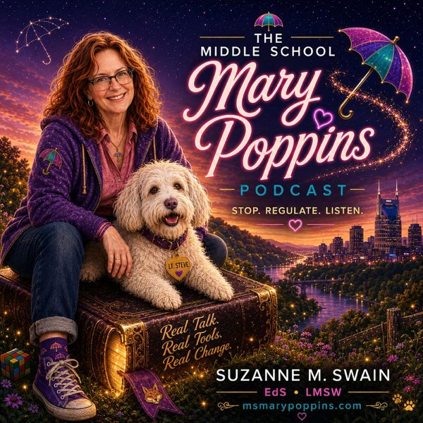 The Middle School Mary Poppins Podcast podcast cover art